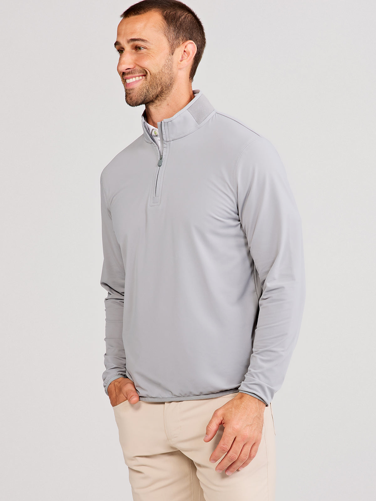 Stratford Performance Quarter Zip - tasc Performance (SharkGray)