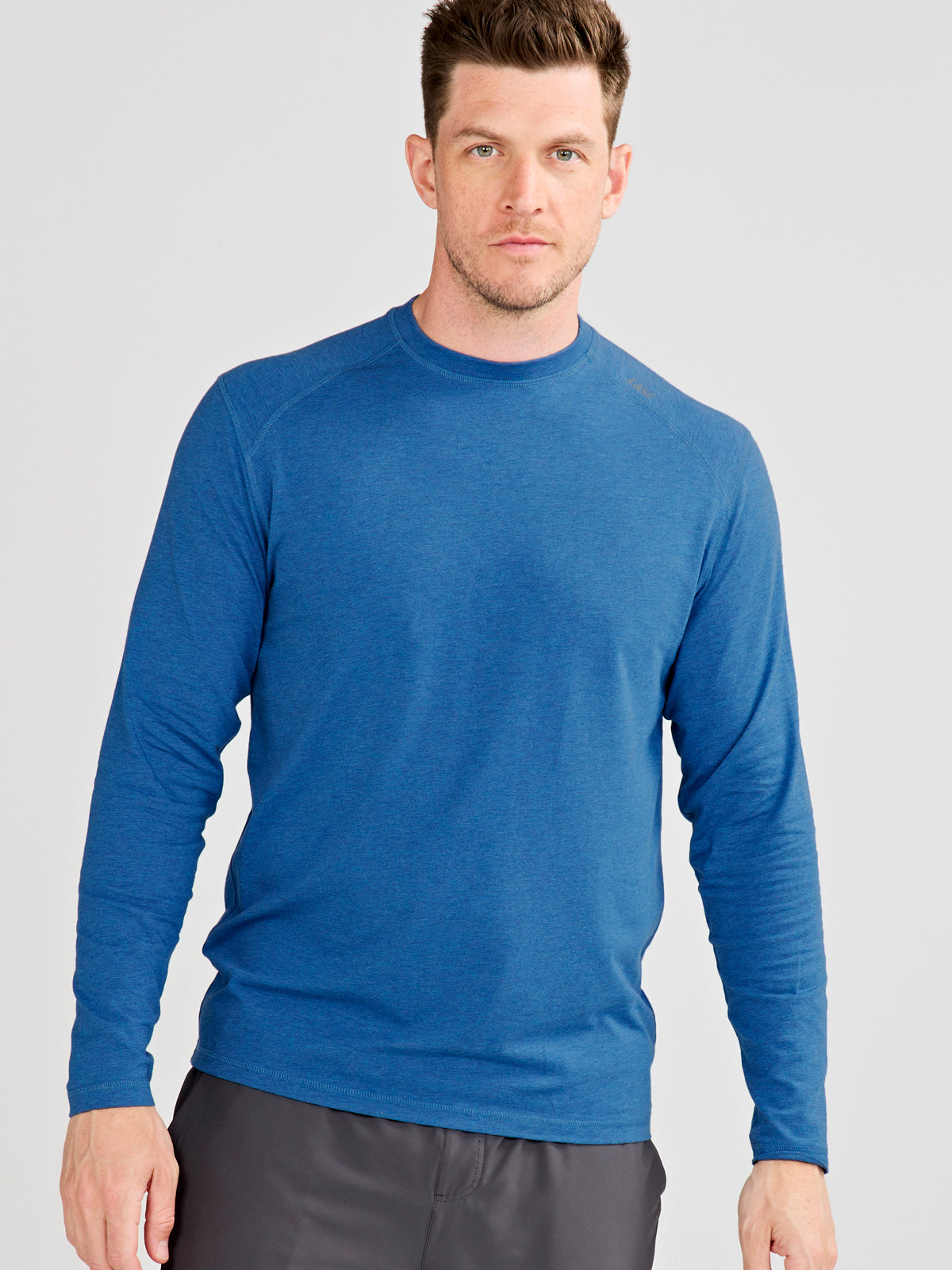 Carrollton Long Sleeve Fitness T-Shirt - tasc Performance (GalacticBlueHeather)