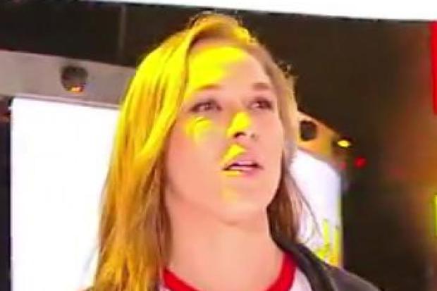 Ronda Rousey made her debut at the Royal Rumble - donning a Rowdy Roddy Piper T-shirt