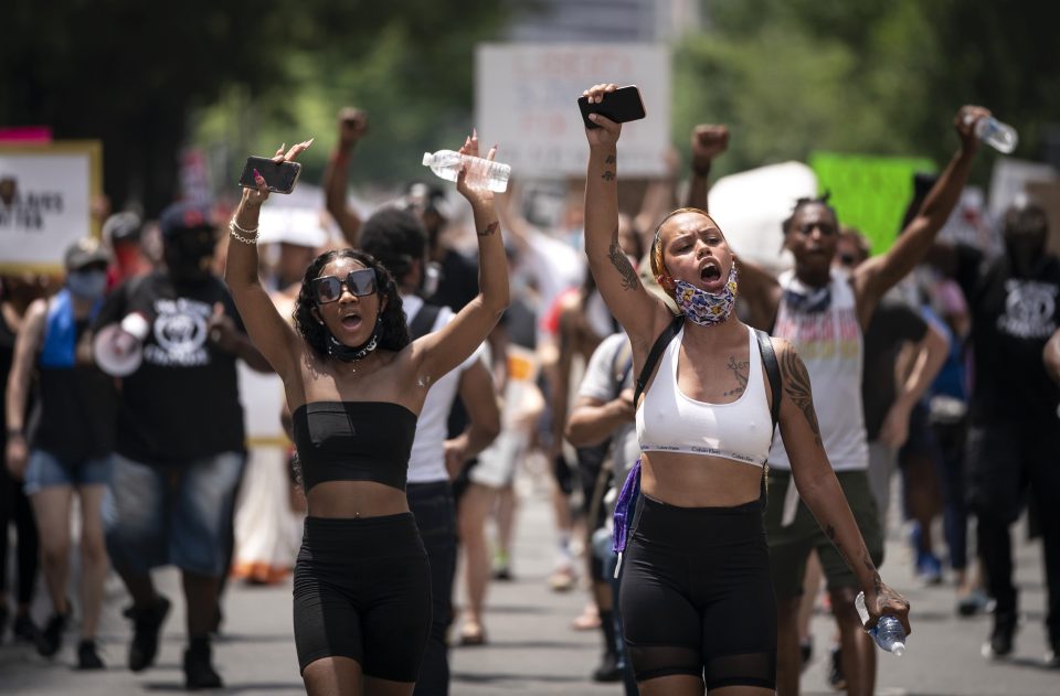  This is the 12th day of protests with thousands of people descending on the city to peacefully demonstrate