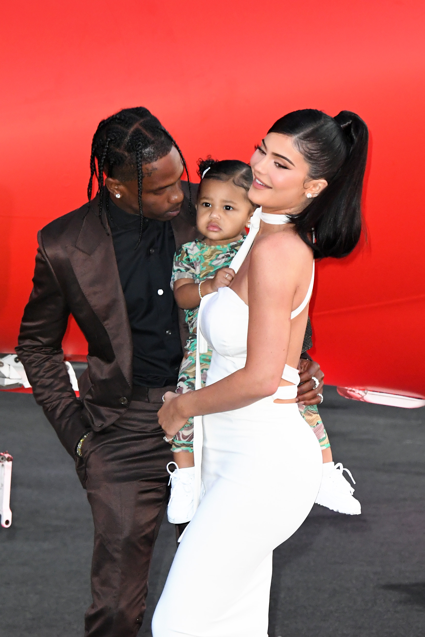 Her baby daddy Travis Scott appeared at number 82 on the list, after earning $39.5million