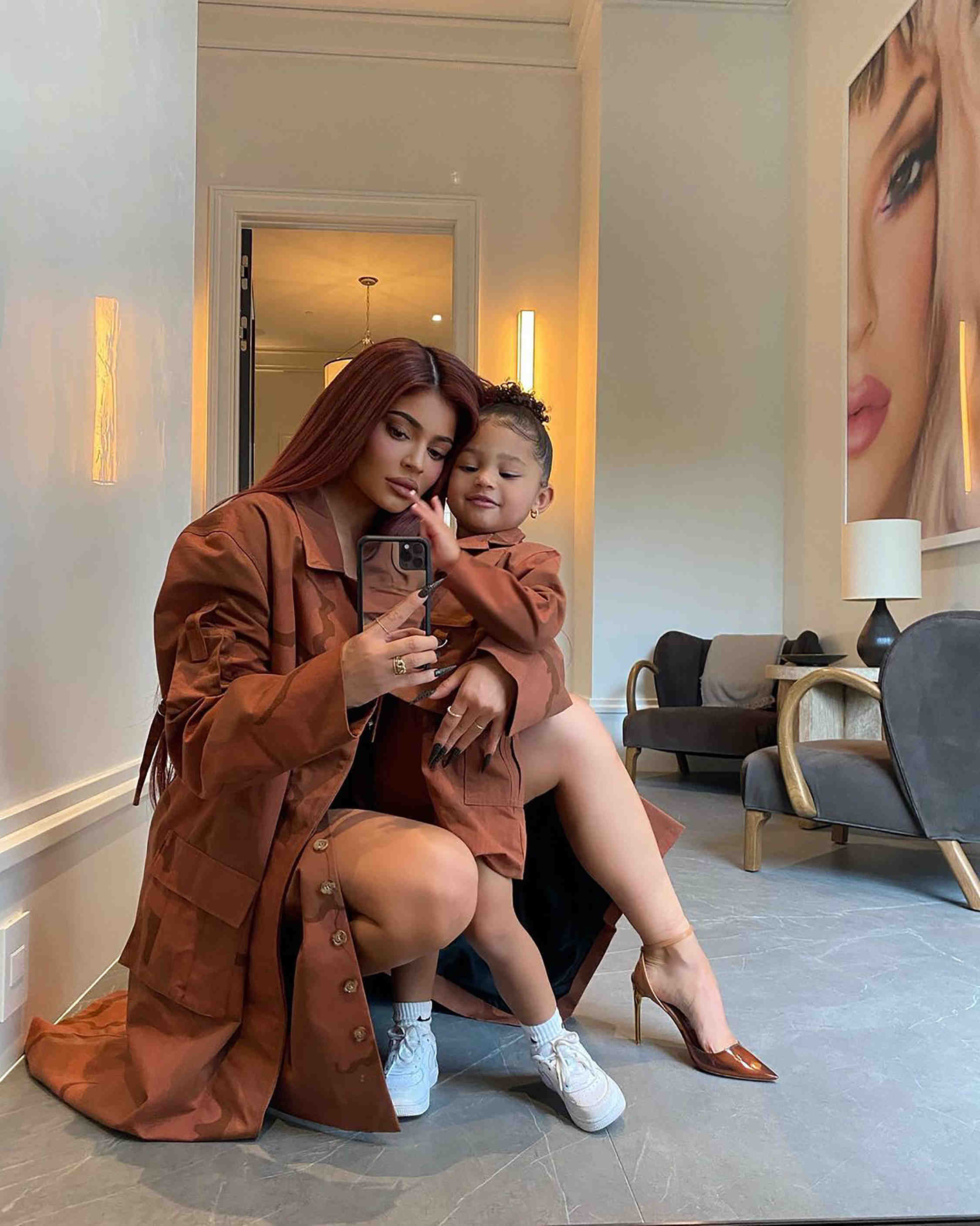 She often treats two-year-old daughter Stormi to designer clothes