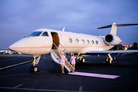 She spent over $72 million on her plane