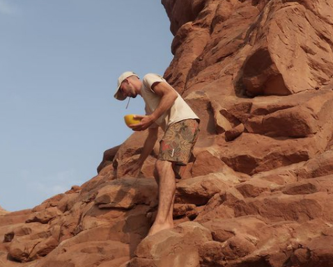 Brian Laundrie in Moab, Utah, on August 13