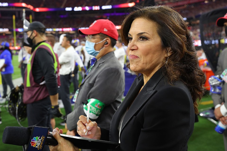 NBC sideline sports broadcaster Michele Tafoya has resigned from the station.