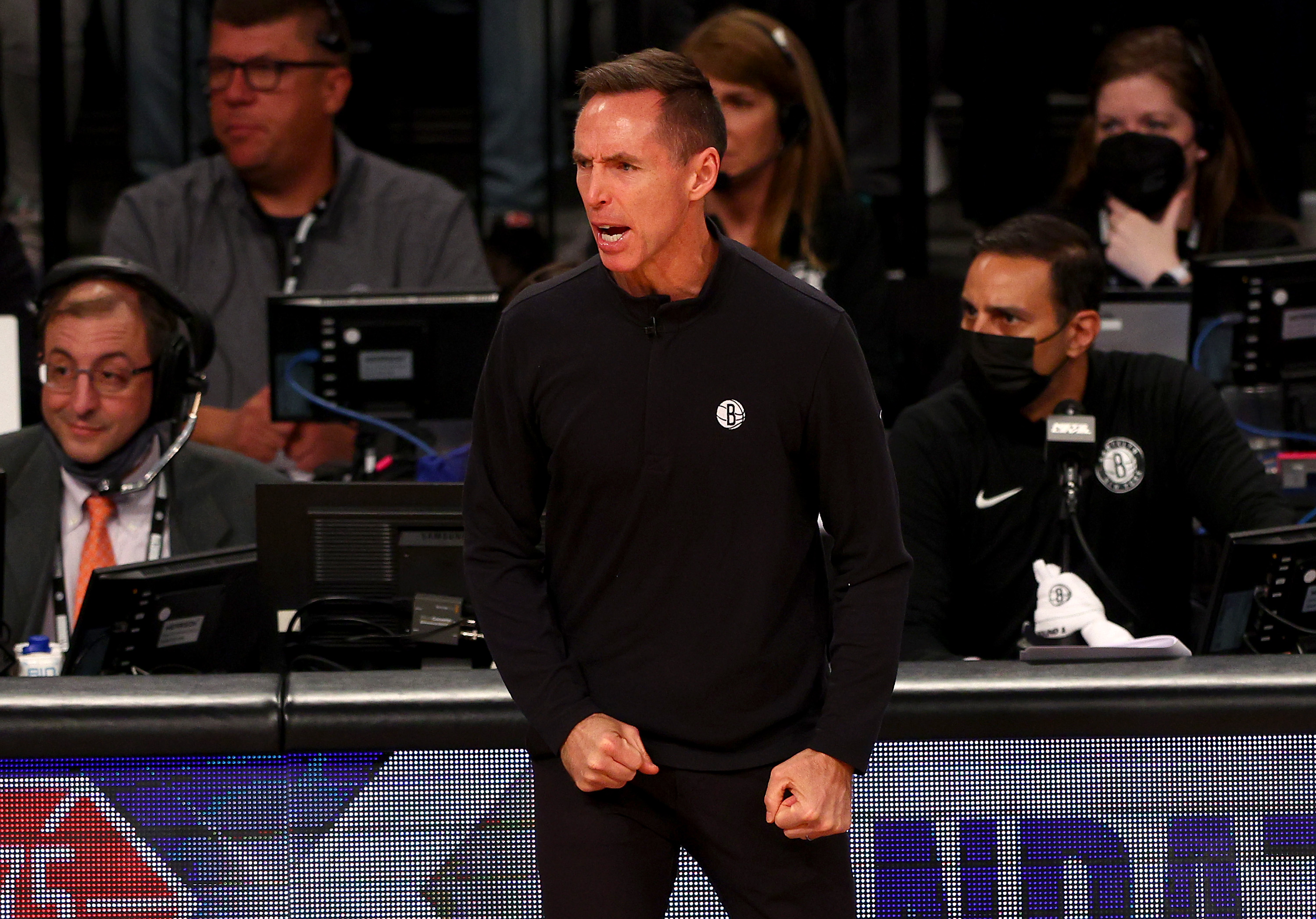 Steve Nash is the head coach for the Brooklyn Nets