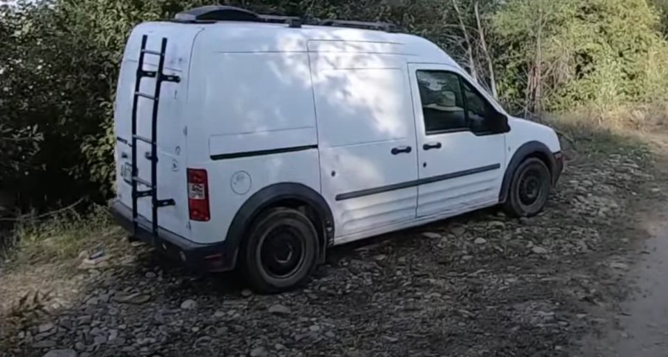 The couple had been traveling around the country in their white van