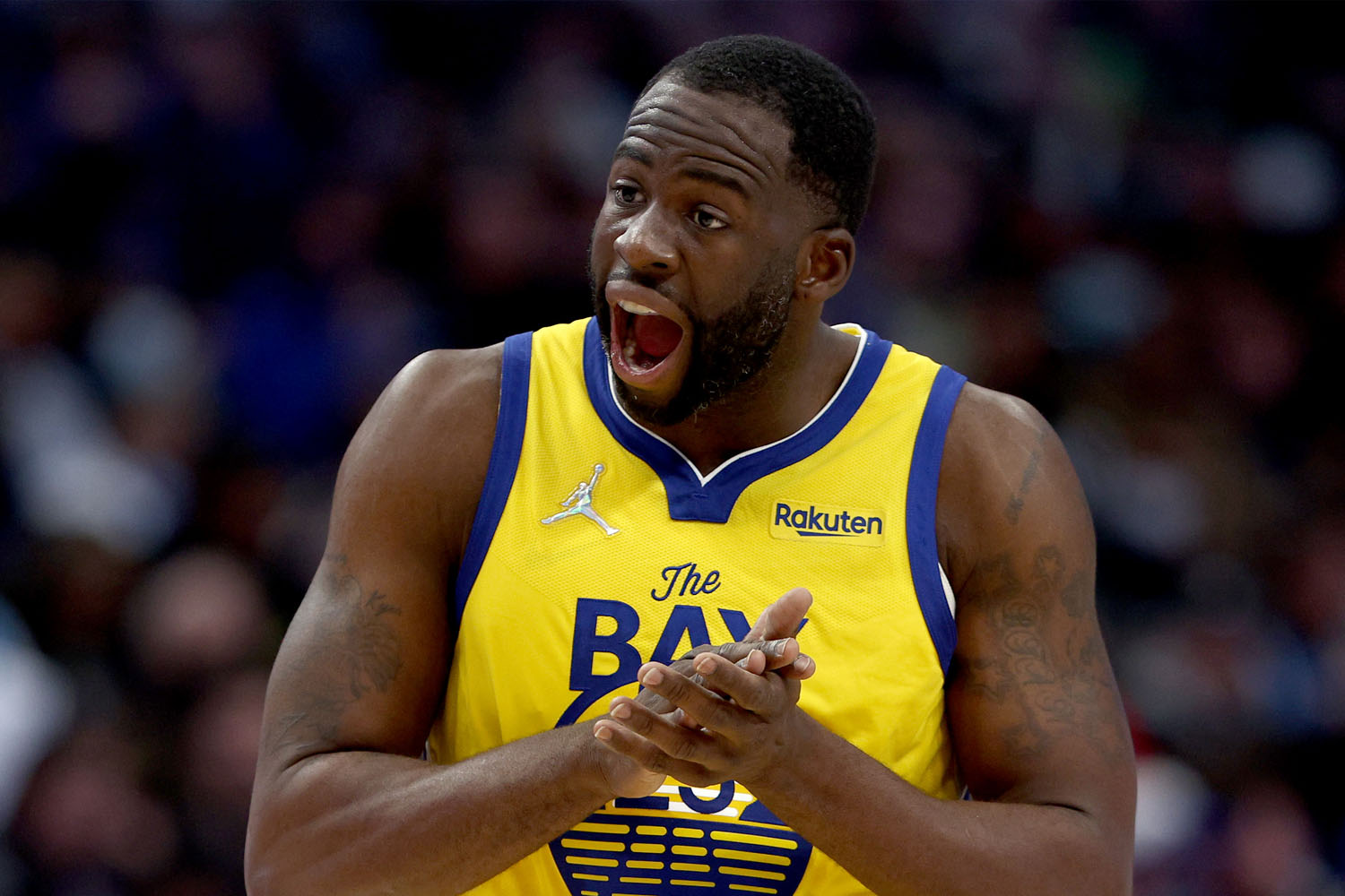 Draymond Green was handed his second ejection on Tuesday as the Warriors lost 104-101 to the Timberwolves