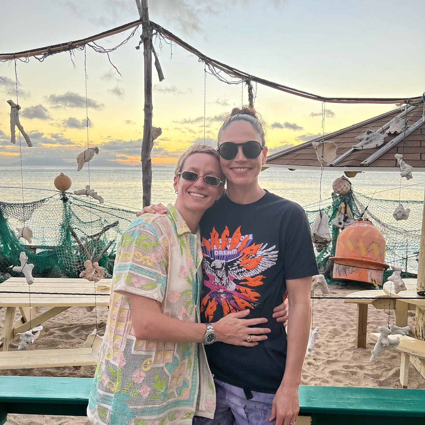 Rapinoe and Bird got engaged in October 2020