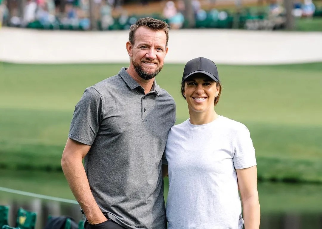 Carli Lloyd and her husband Brian Hollins