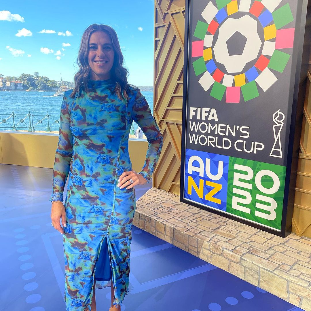 Carli is working on Fox Sports' coverage of the Women's World Cup