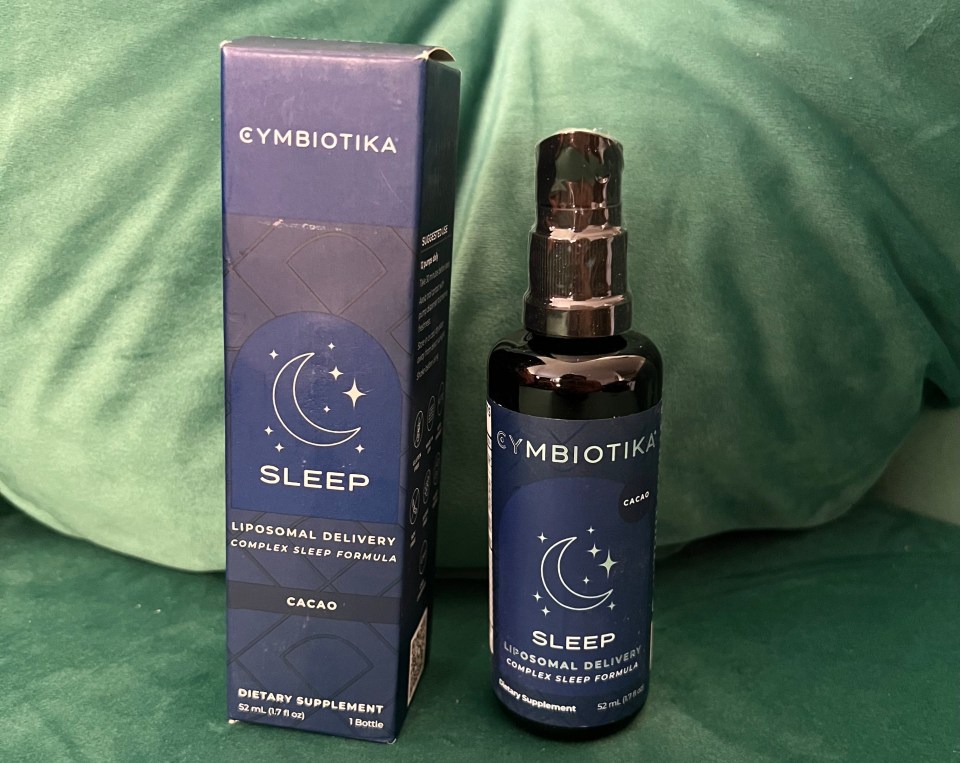 Of all the sleep products, Cymbiotika delivered the best quality of deep rest, but the formula was difficult to administer out of the packaging