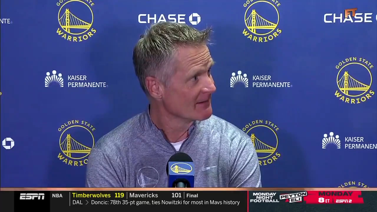 Kerr didn't mention Smith by name as he defended Steph Curry after his leadership appeared to be questioned