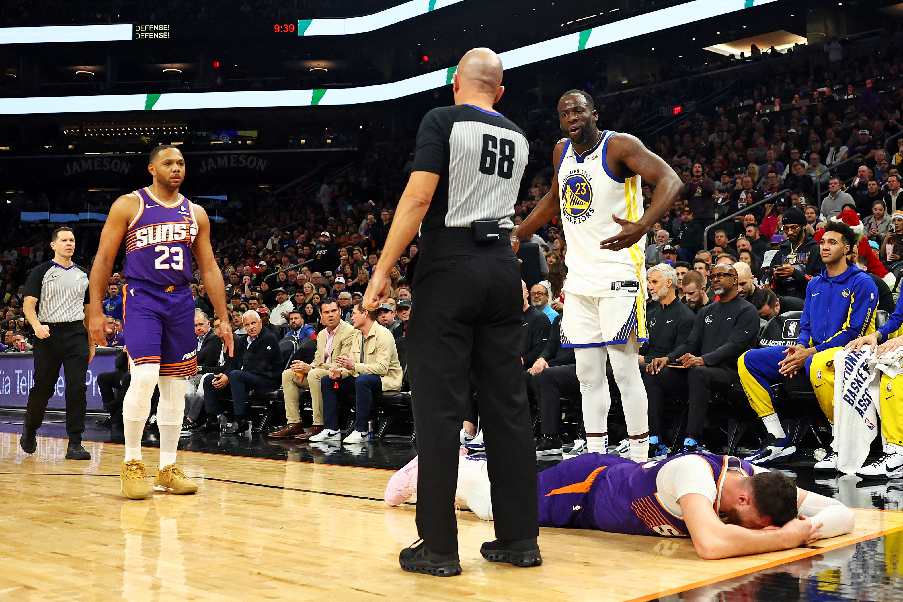 The NBA suspended Green indefinitely after he struck Phoenix Suns center Jusuf Nurkic in the face earlier this week