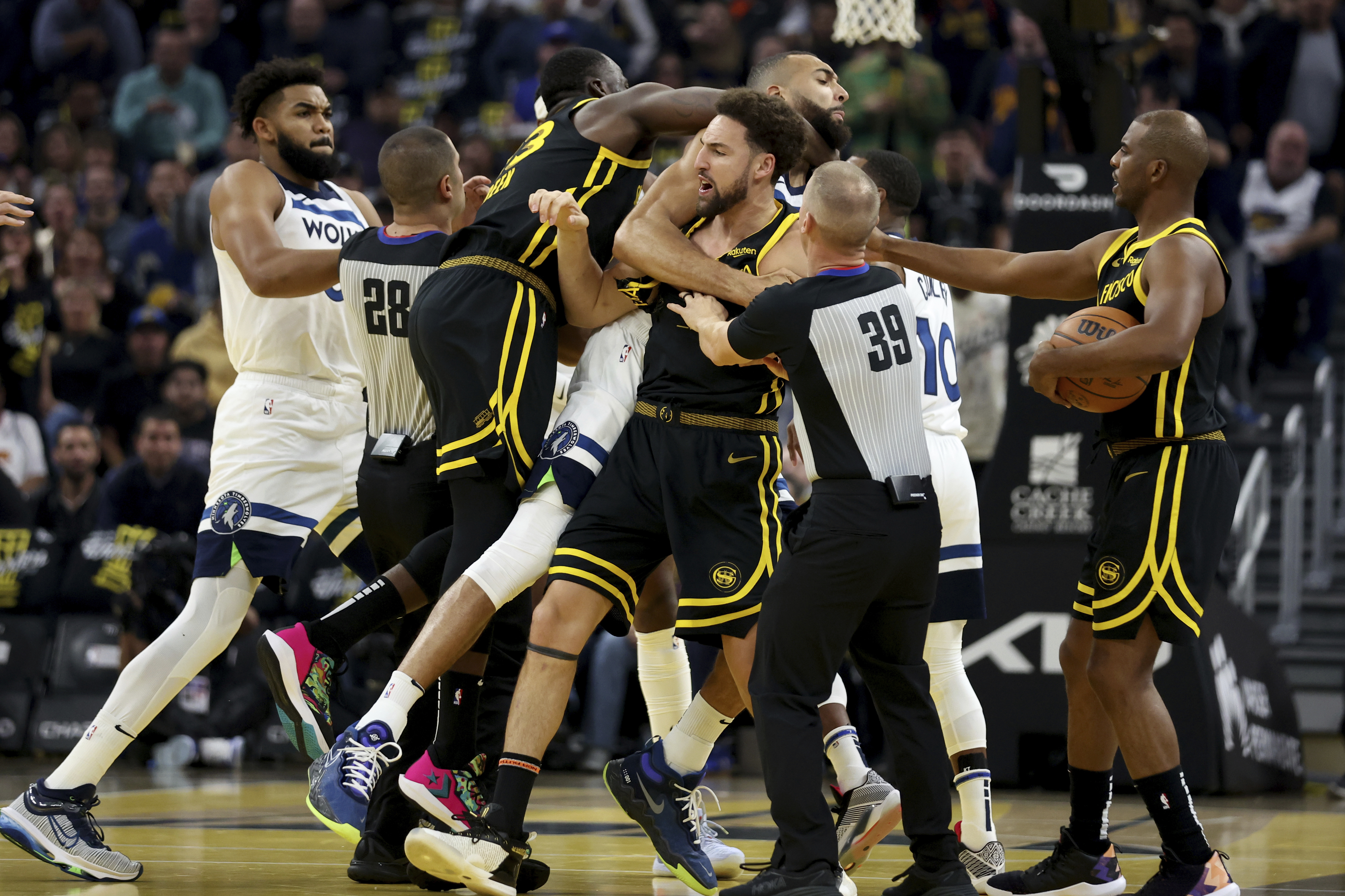 The incident happened less than a month after the former Defensive Player of the Year put Minnesota Timberwolves star Rudy Gobert in a chokehold