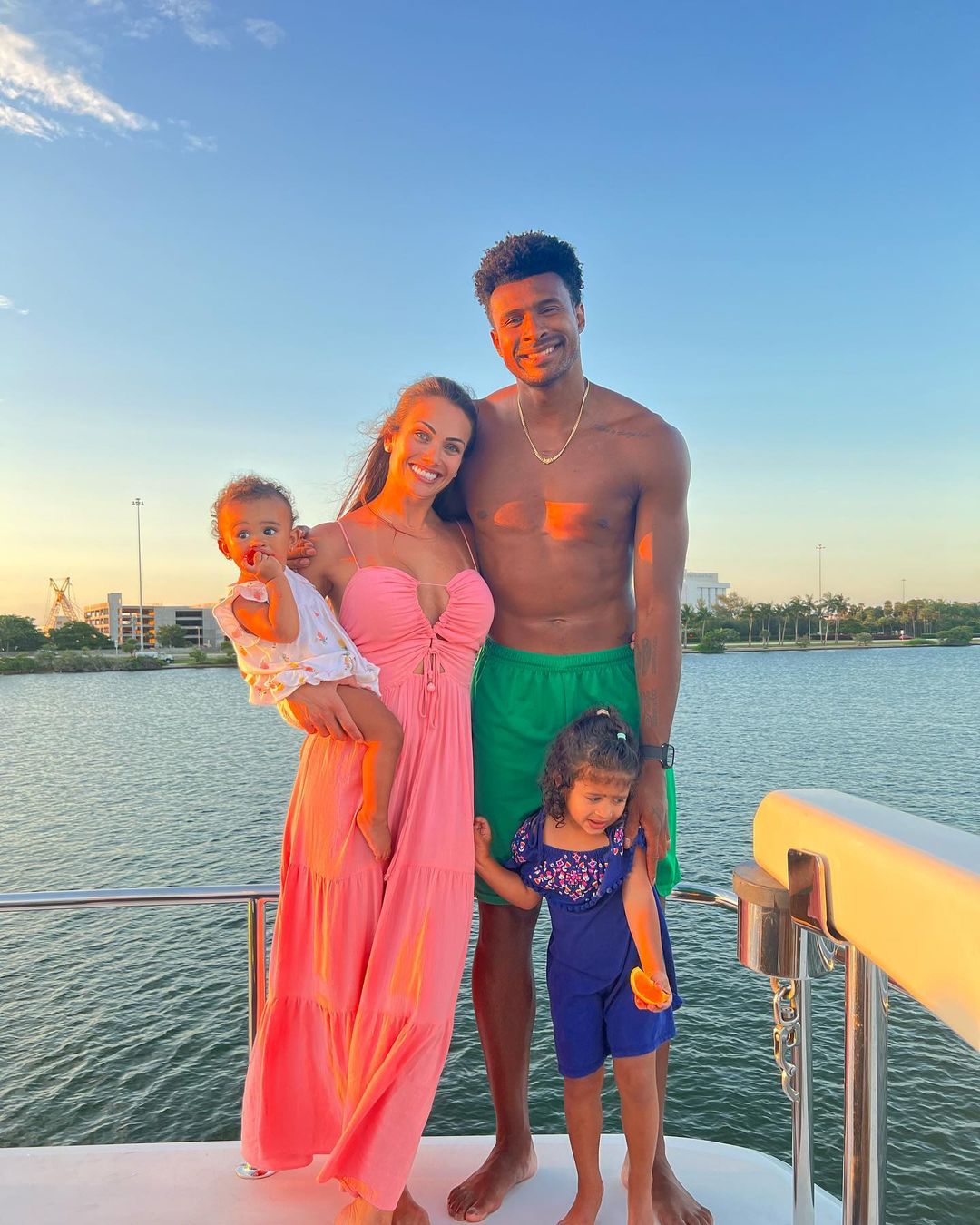 Rocca and Barbosa have two children