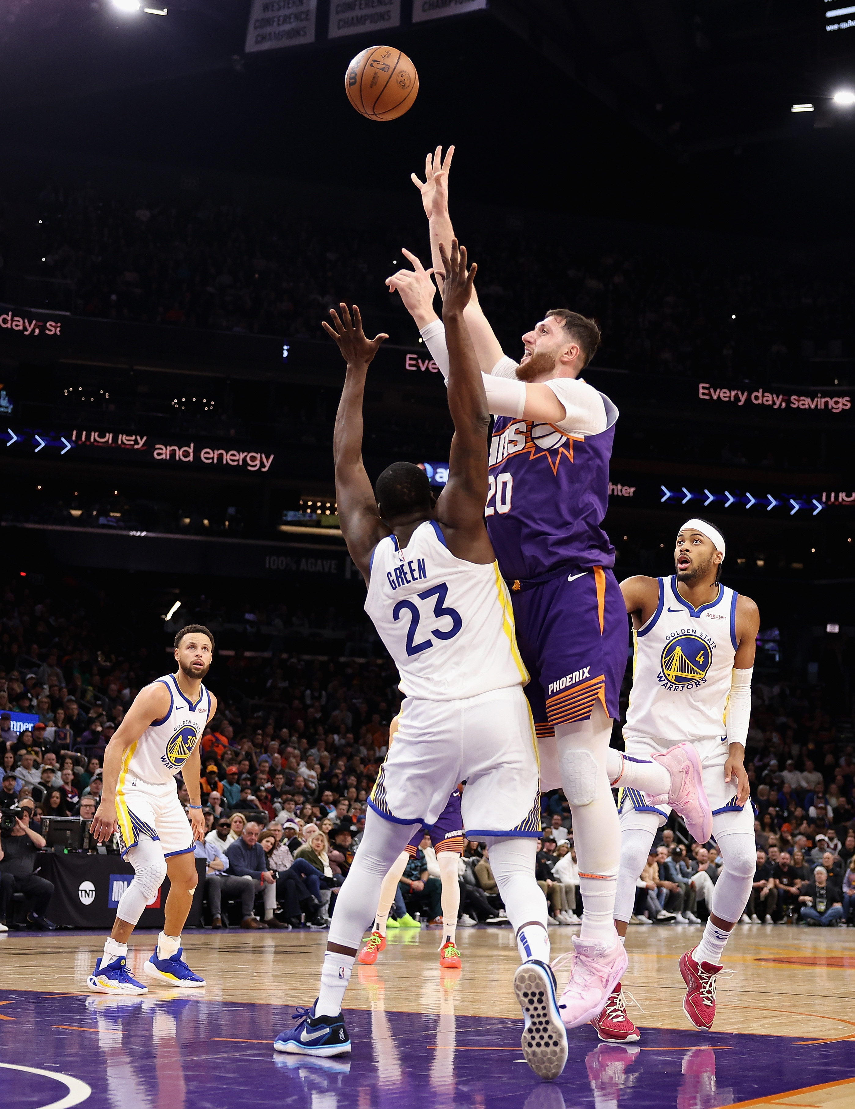 Green was ejected against the Phoenix Suns after he struck Jusuf Nurkic (No. 20) in the face