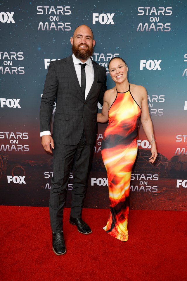 Travis Browne and Rousey married in 2017