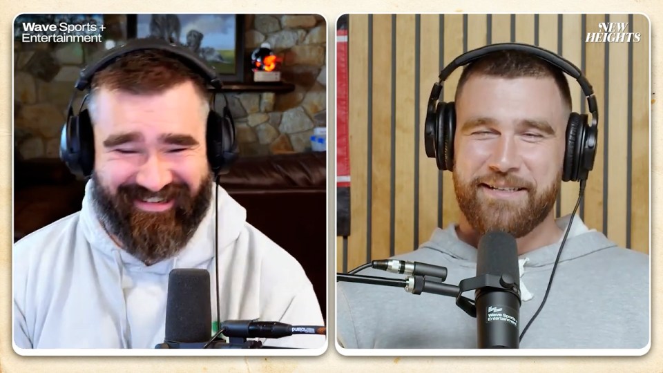 Jason and Travis Kelce are hosting a special guest on their live New Heights show