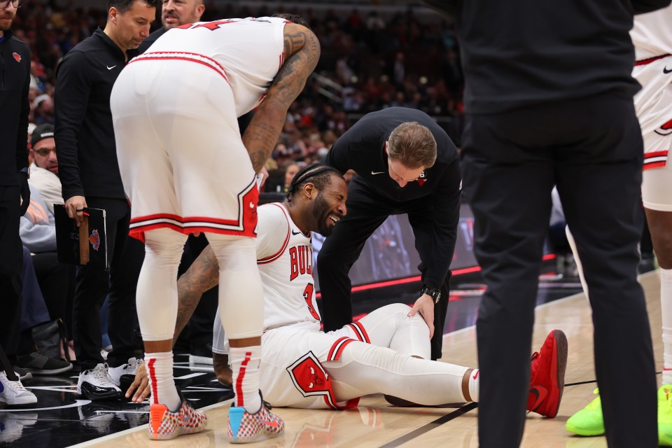 Andre Drummond injured his ankle against the New York Knicks to cap a calamitous evening