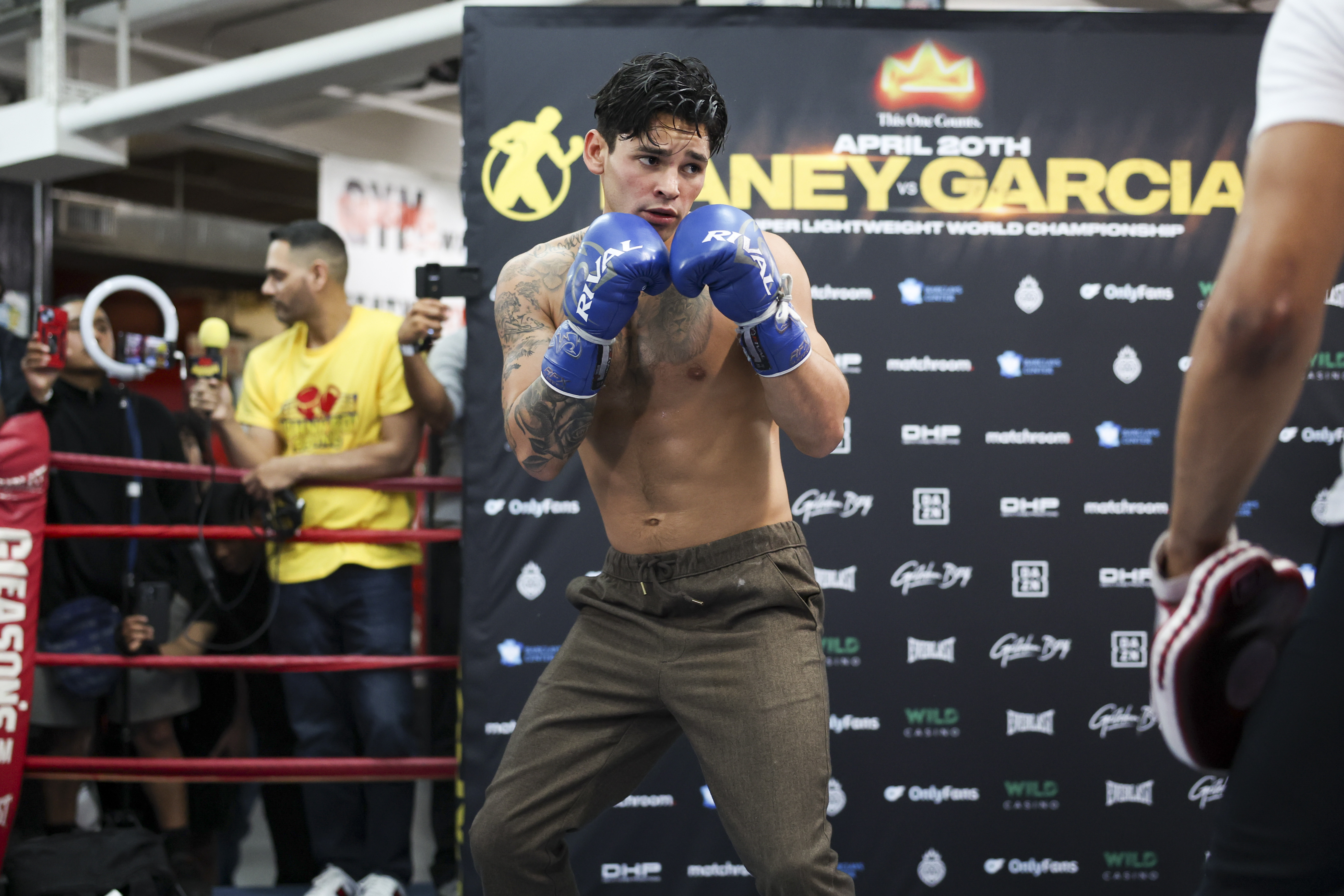 Ryan Garcia has insisted he's innocent in response to claims he tested positive for steroids ahead of his recent fight with Devin Haney