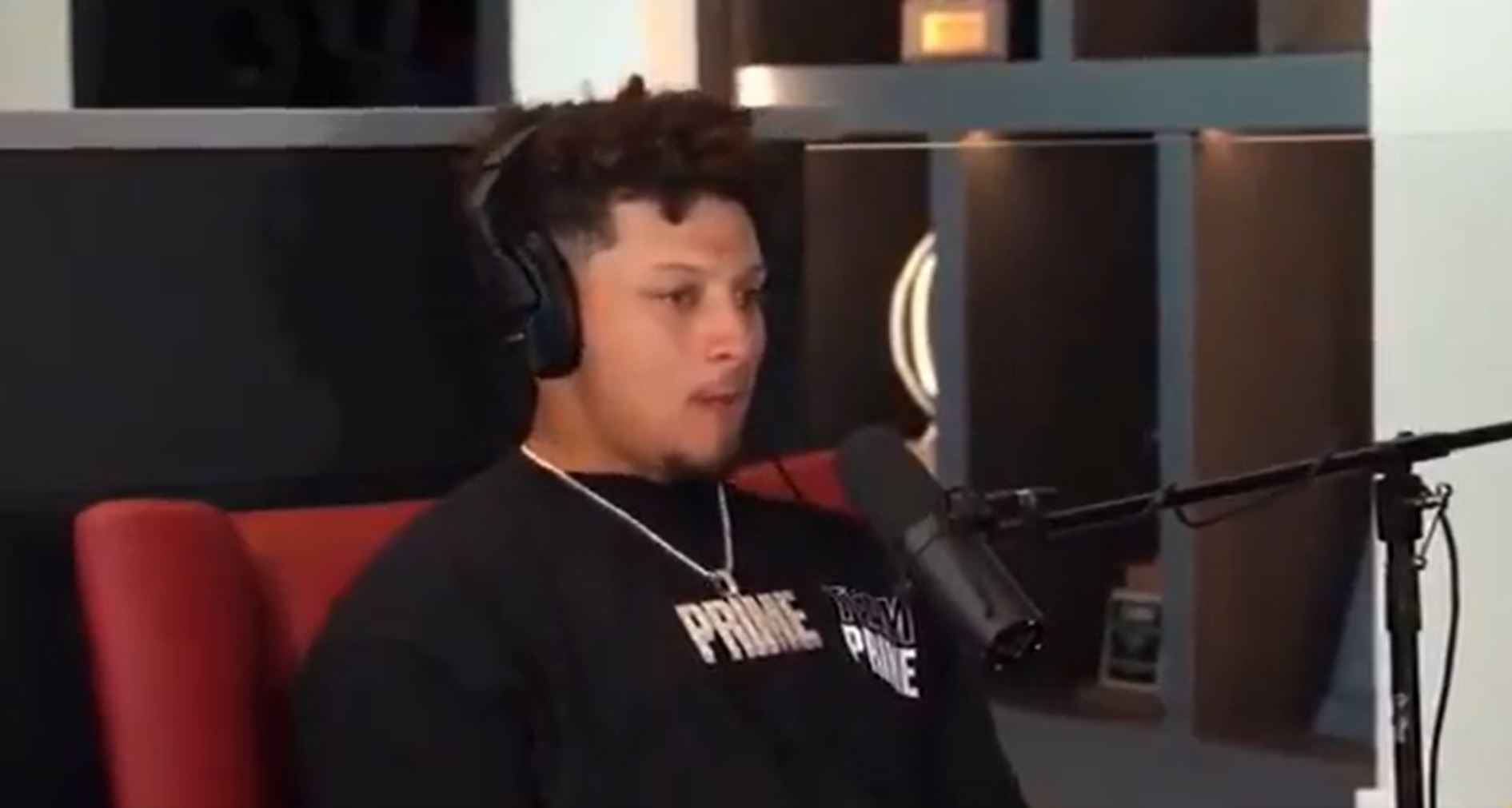 Patrick Mahomes appeared on the Impaulsive podcast