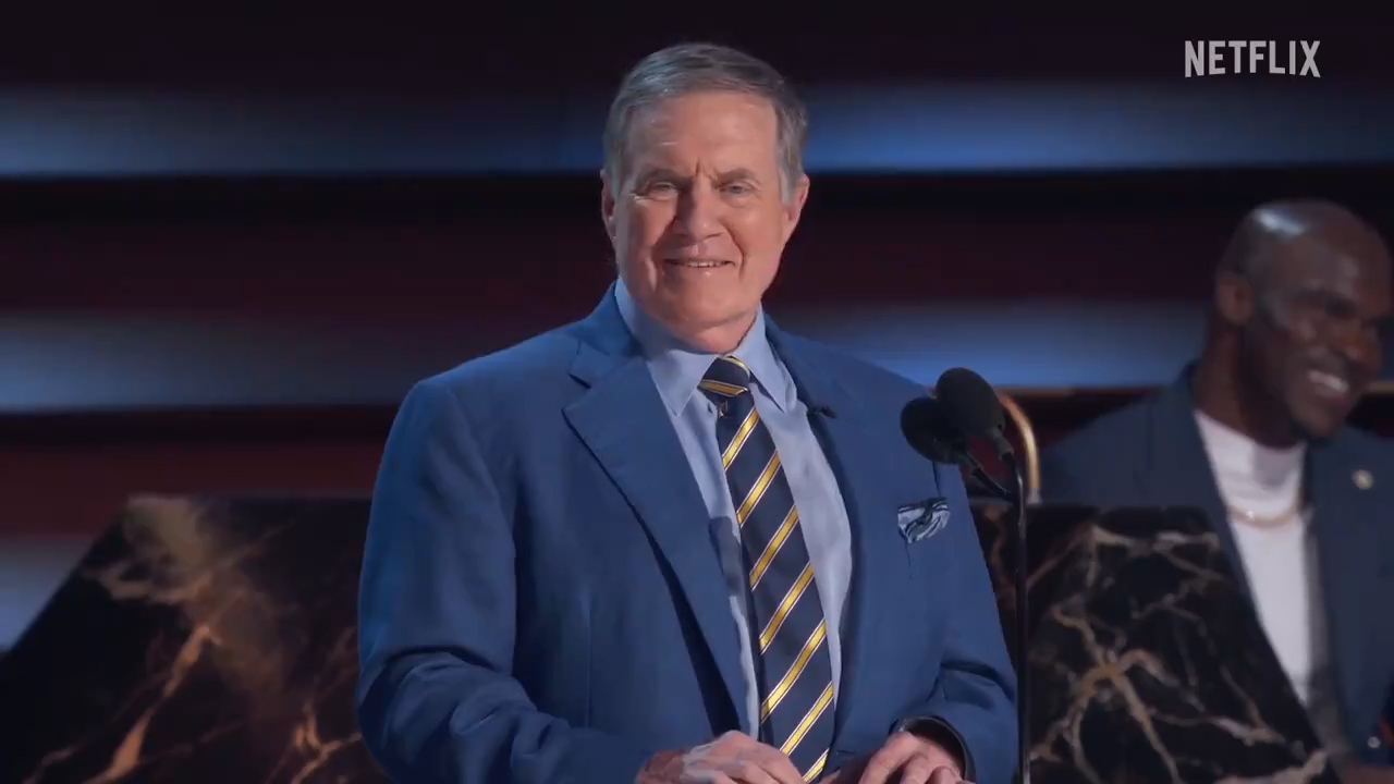 He then sent the crowd into hysterics at Tom Brady's Netflix Roast