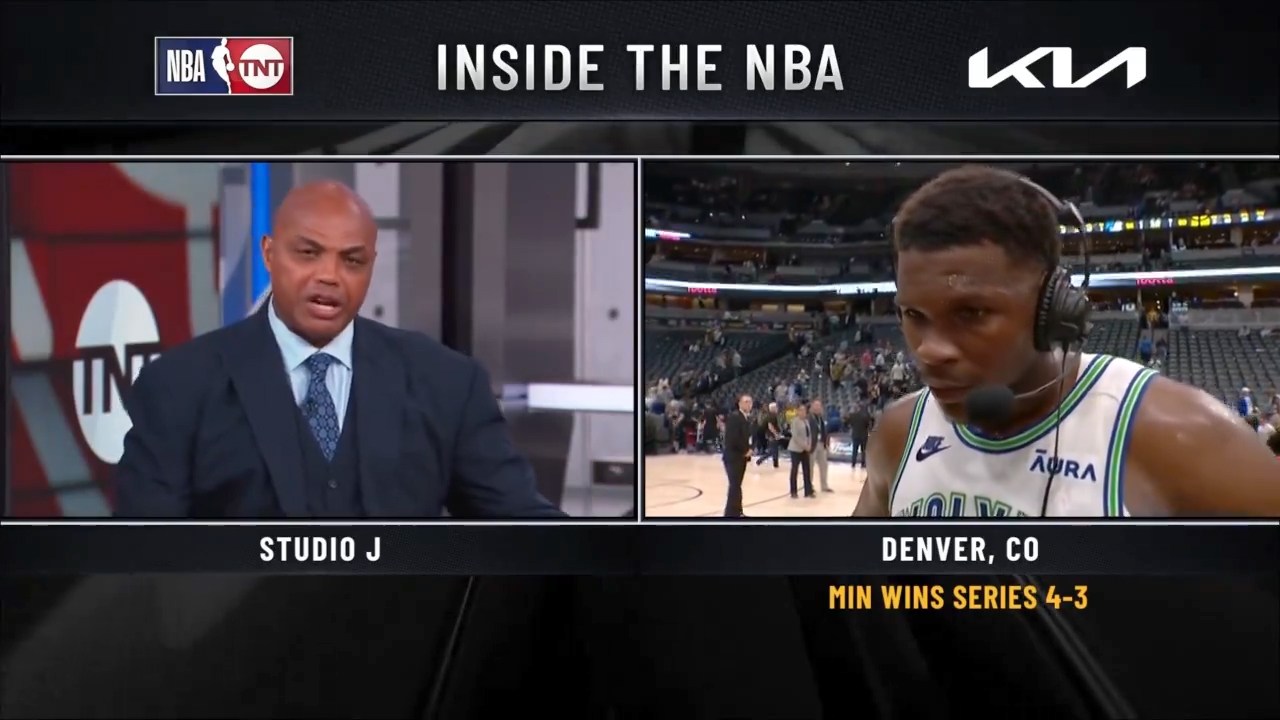 Charles Barkley made fun of Inside the NBA's future on live television on Sunday