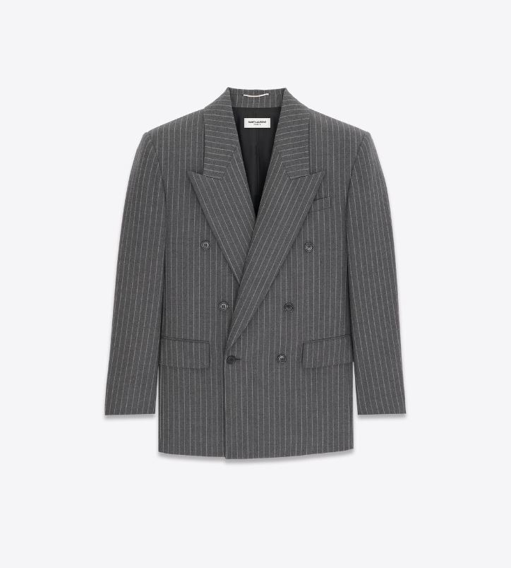 The NFL star purchased a wide array of clothes including this snazzy Yves Saint Laurent blazer