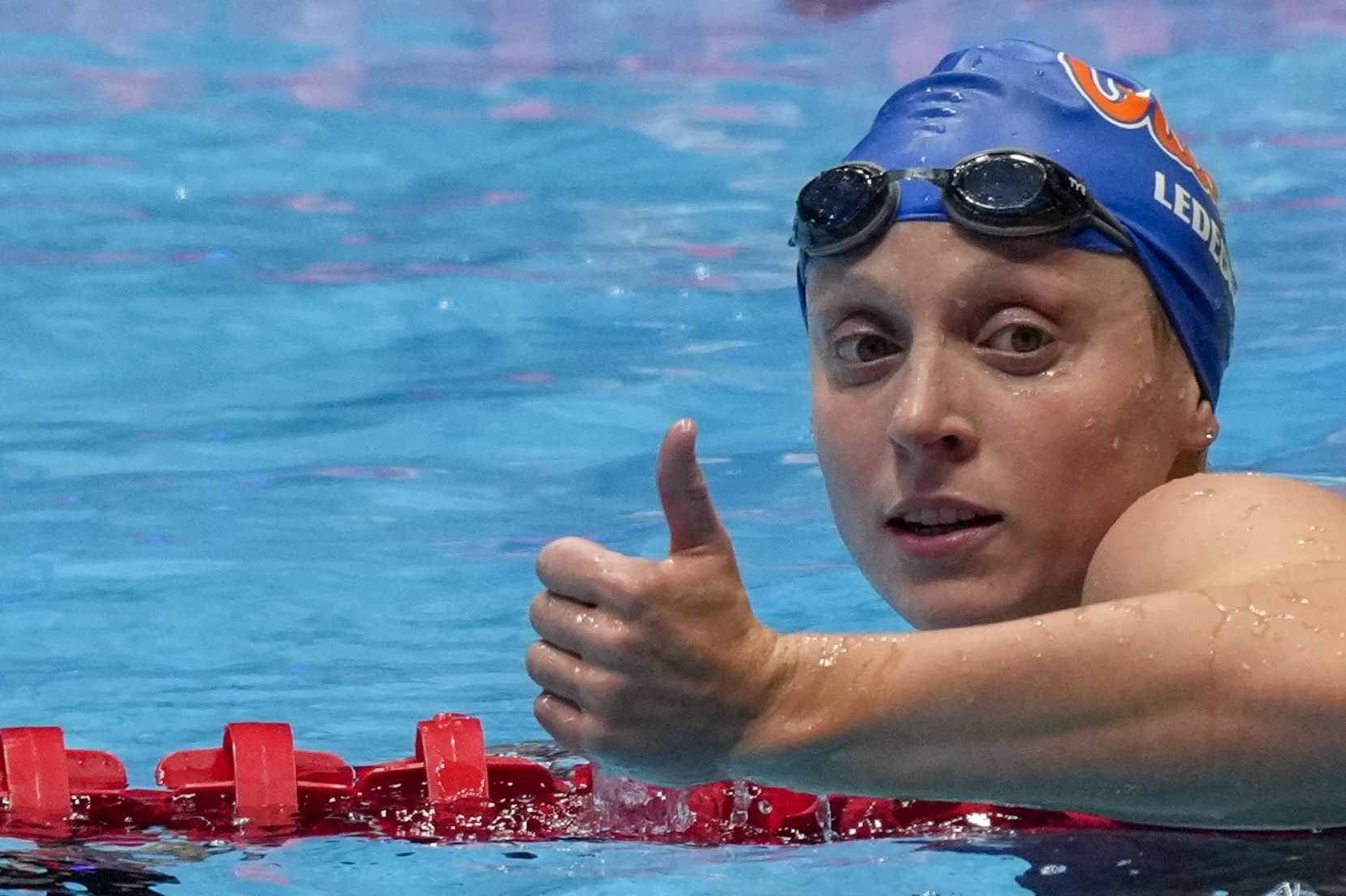 Ledecky owns the 18 fastest 1500m freestyle times in history