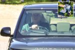 Prince Andrew has been seen behind the wheel driving in Windsor