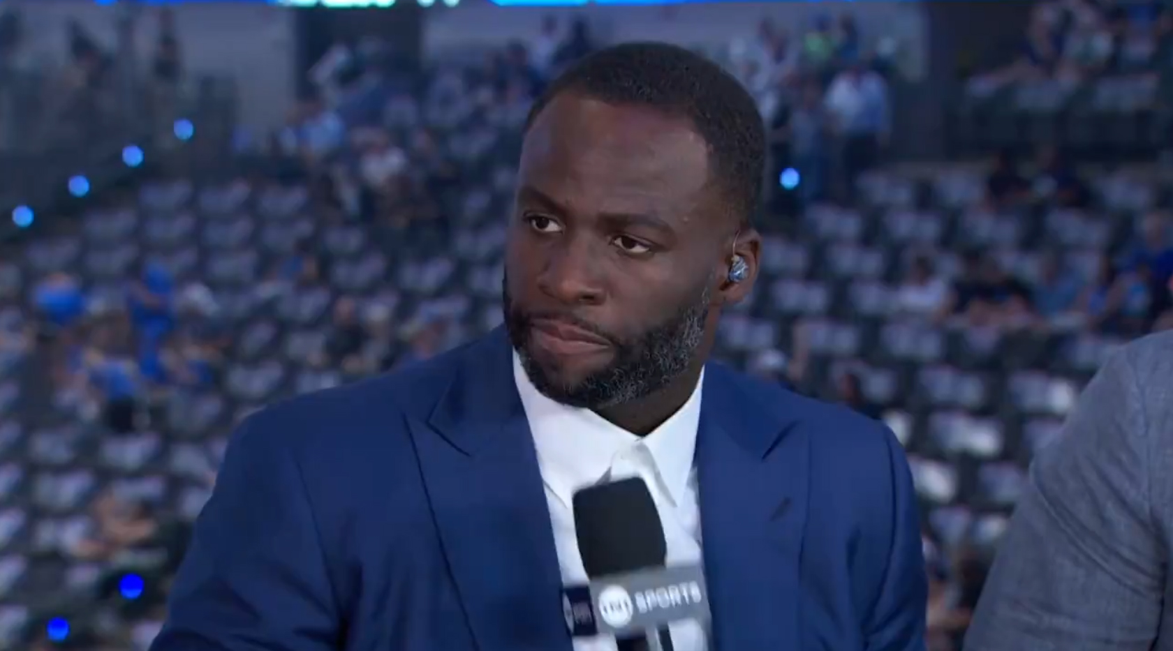 Draymond Green has been a guest analyst on Inside the NBA for the Western Conference Finals