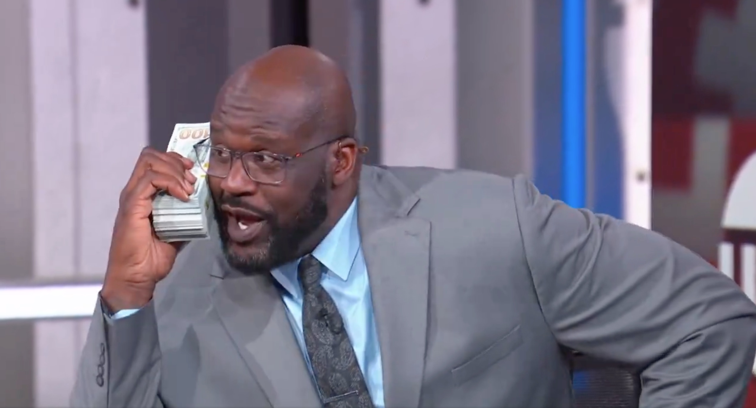 Shaq joined the Inside the NBA cast in 2011