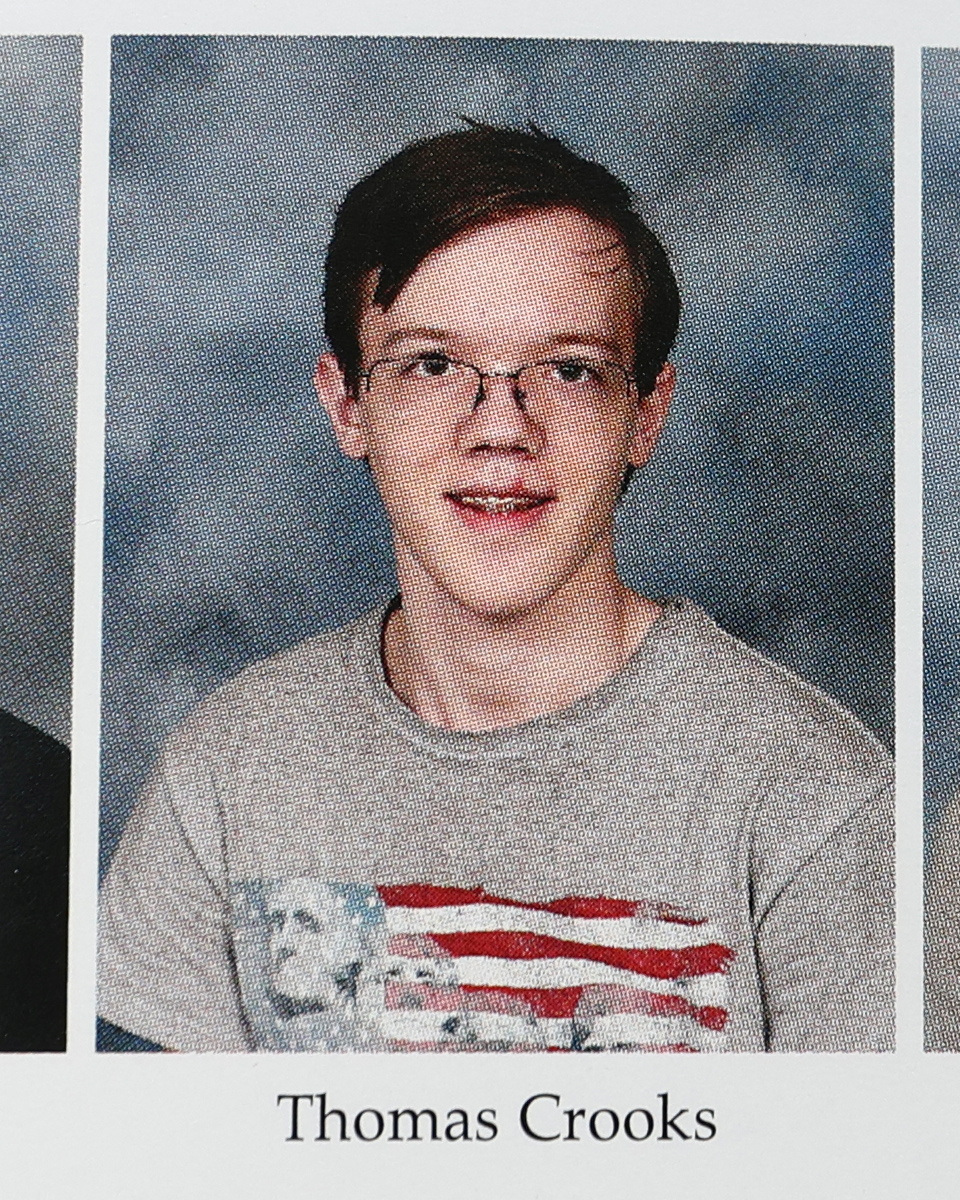 His yearbook photo has since been released