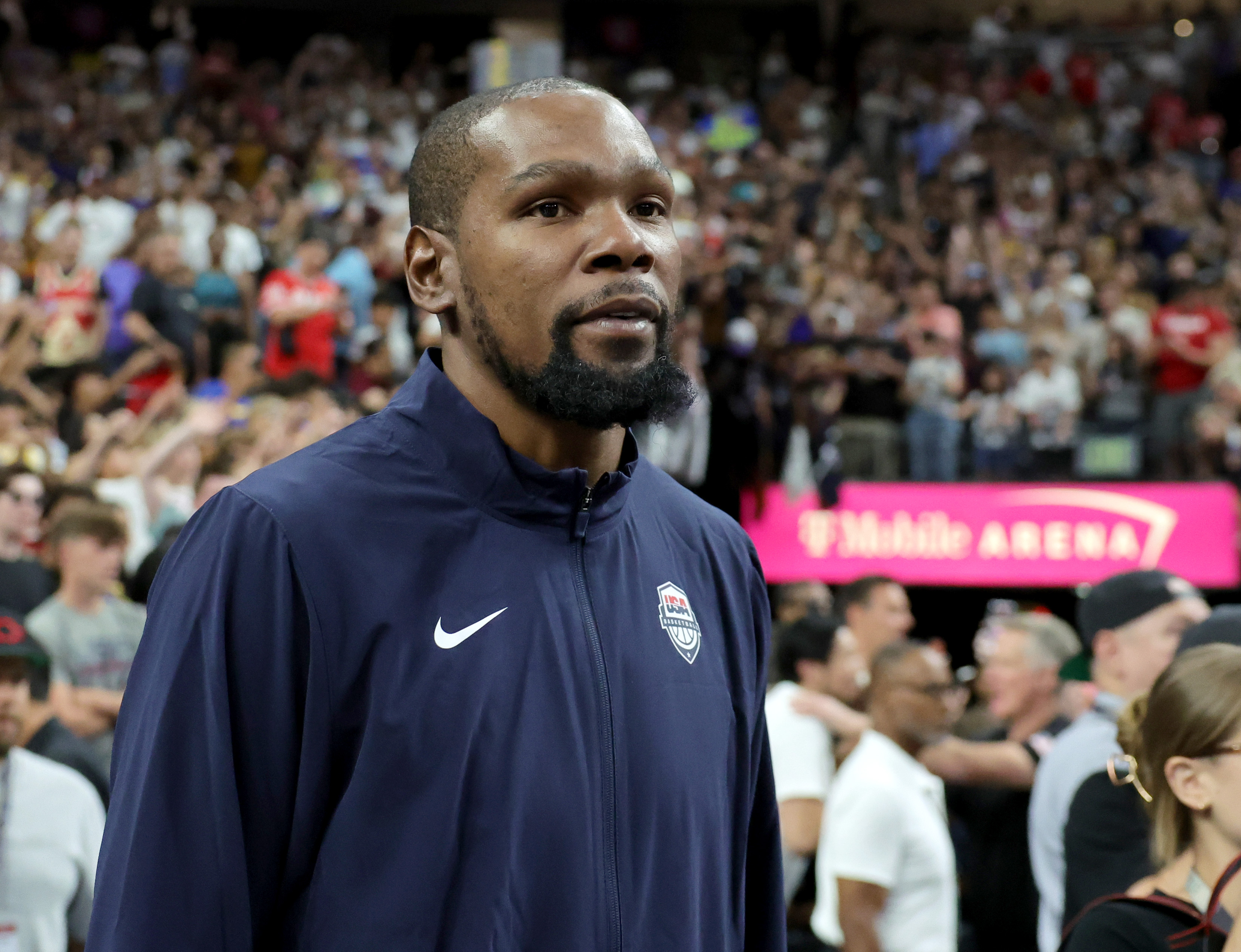 Durant said his Team USA teammates are lying about their age