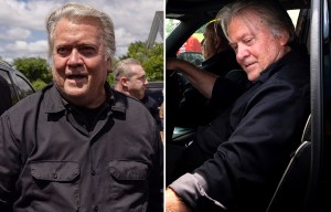 Steve Bannon says he's 'proud' as he surrenders for four-month jail sentence