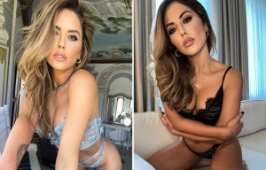 Octagon girl Brittney Palmer sizzles in lingerie as fans call her 'gorgeous'