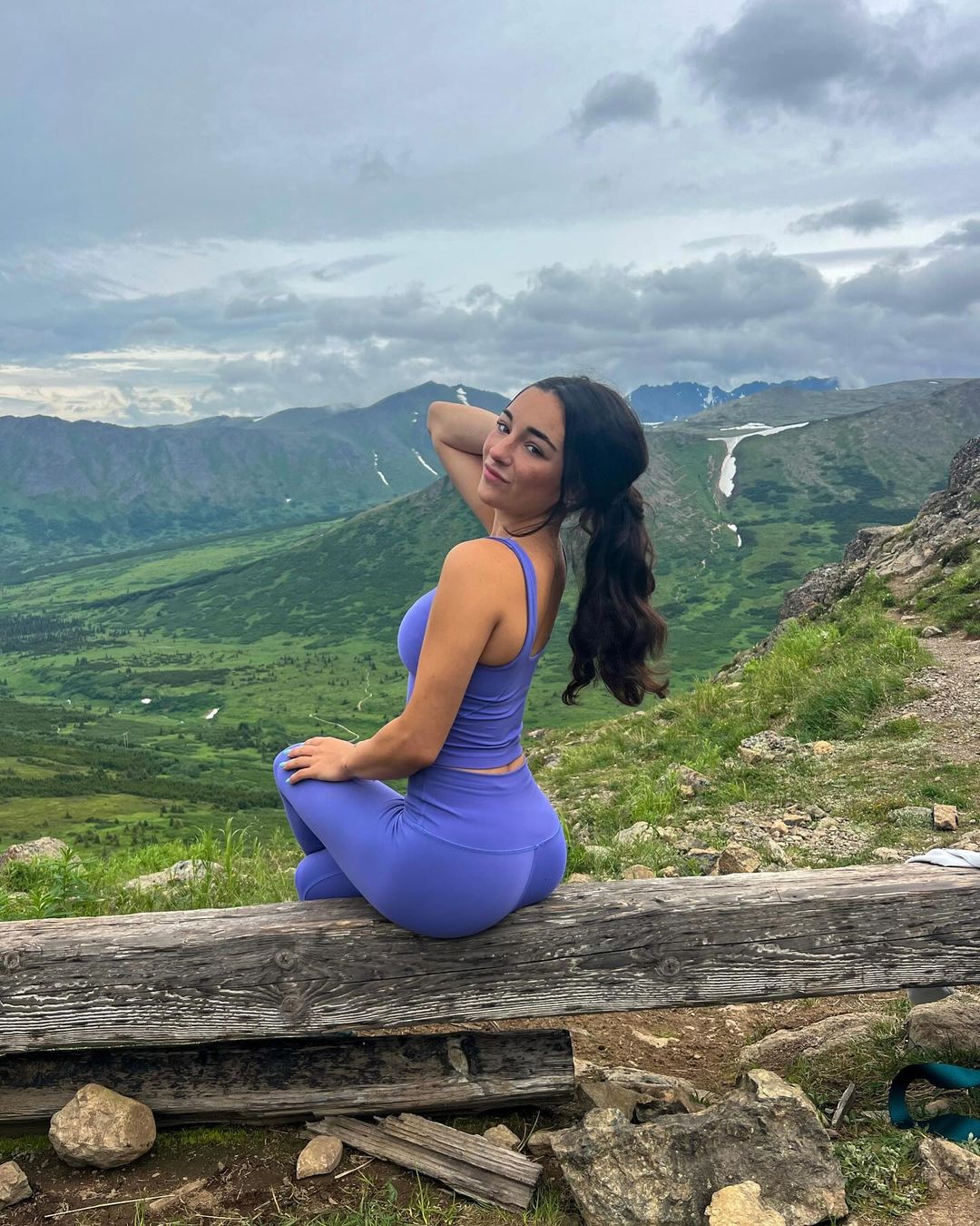 Elena Arenas posted pictures from a vacation during time off