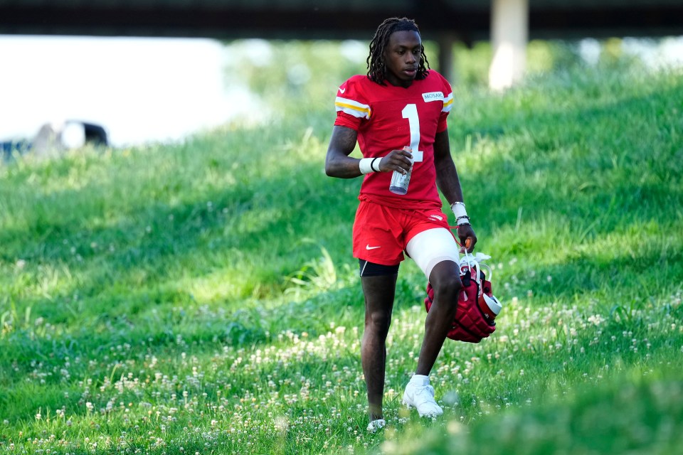 Xavier Worthy is the newest Chiefs rookie wide receiver