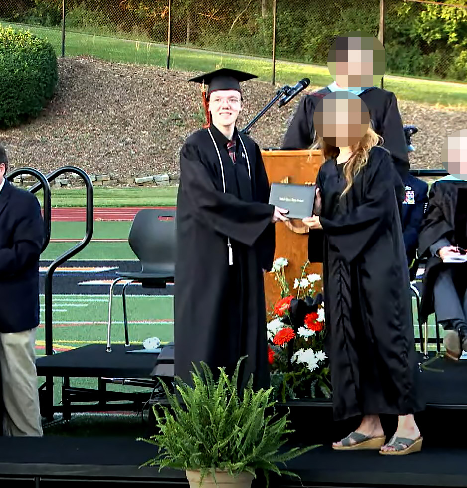 Shooter Thomas Matthews Crooks has now been pictured at his high school graduation in 2022