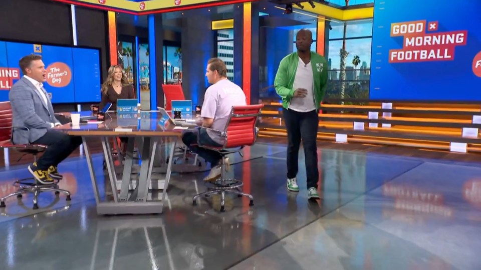 GMFB host Akbar Gbajabiamila made a solid impression