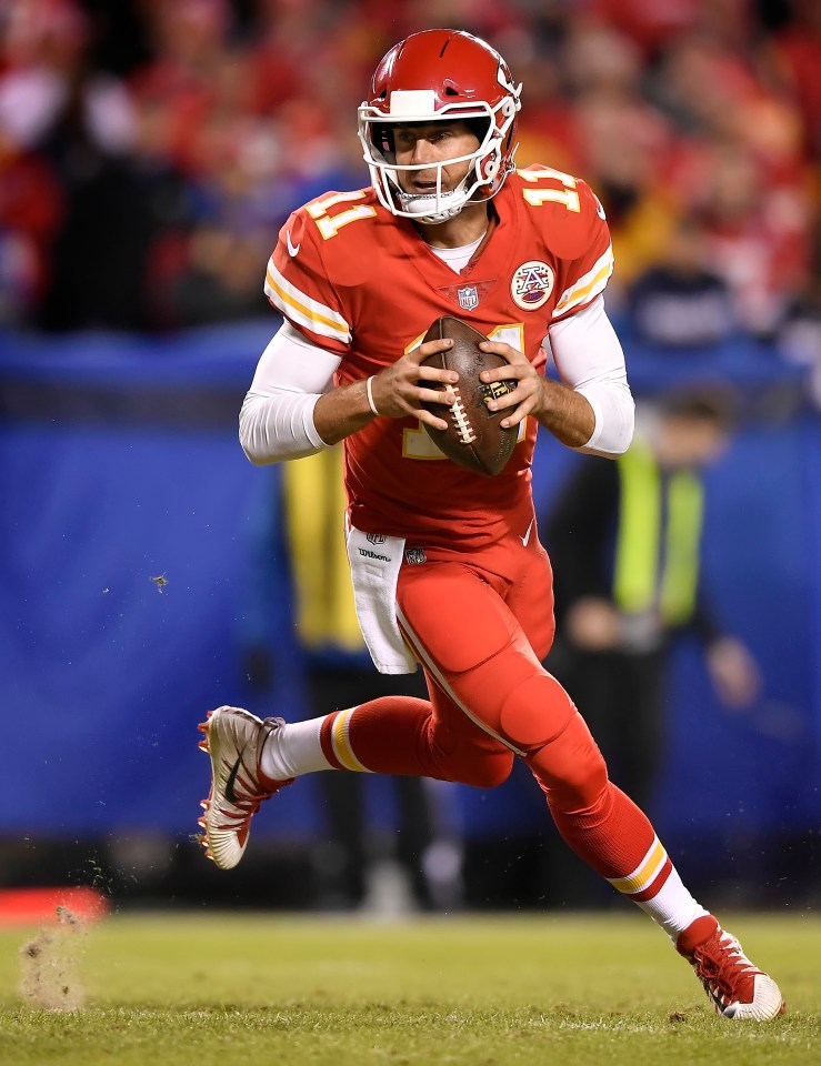 The ex-Chiefs and Commanders QB fractured his tibia and fibula