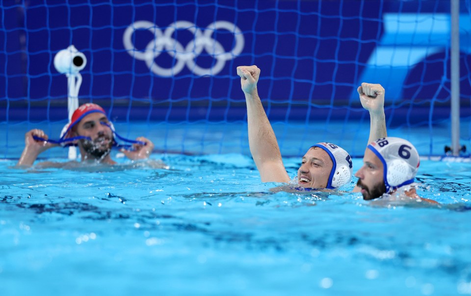 Serbia's men's water polo team beat Team USA in the semifinals at the Paris Olympics