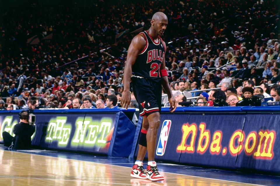 Michael Jordan has a very distinctive walk