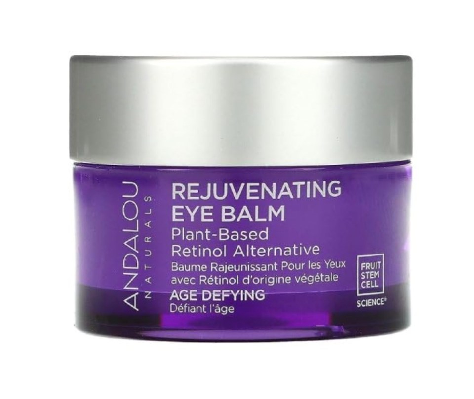 Andalou Naturals Age Defying Plant-Based Retinol Alternative Eye Balm is available on Amazon for $9.99