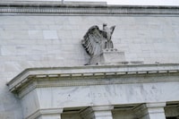 The exterior of the Marriner S. Eccles Federal Reserve Board building is seen in Washington, D.C., U.S., June 14, 2022.