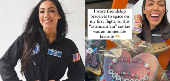 Scientist Kellie Gerardi had a career shower for her upcoming spaceflight. (@kelliegerardi/Instagram)