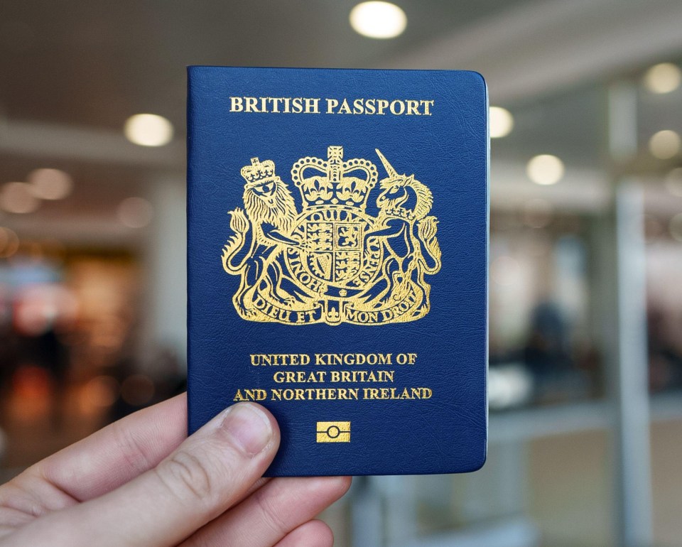 Travellers from non-EU countries have to scan their passports at self-service kiosks