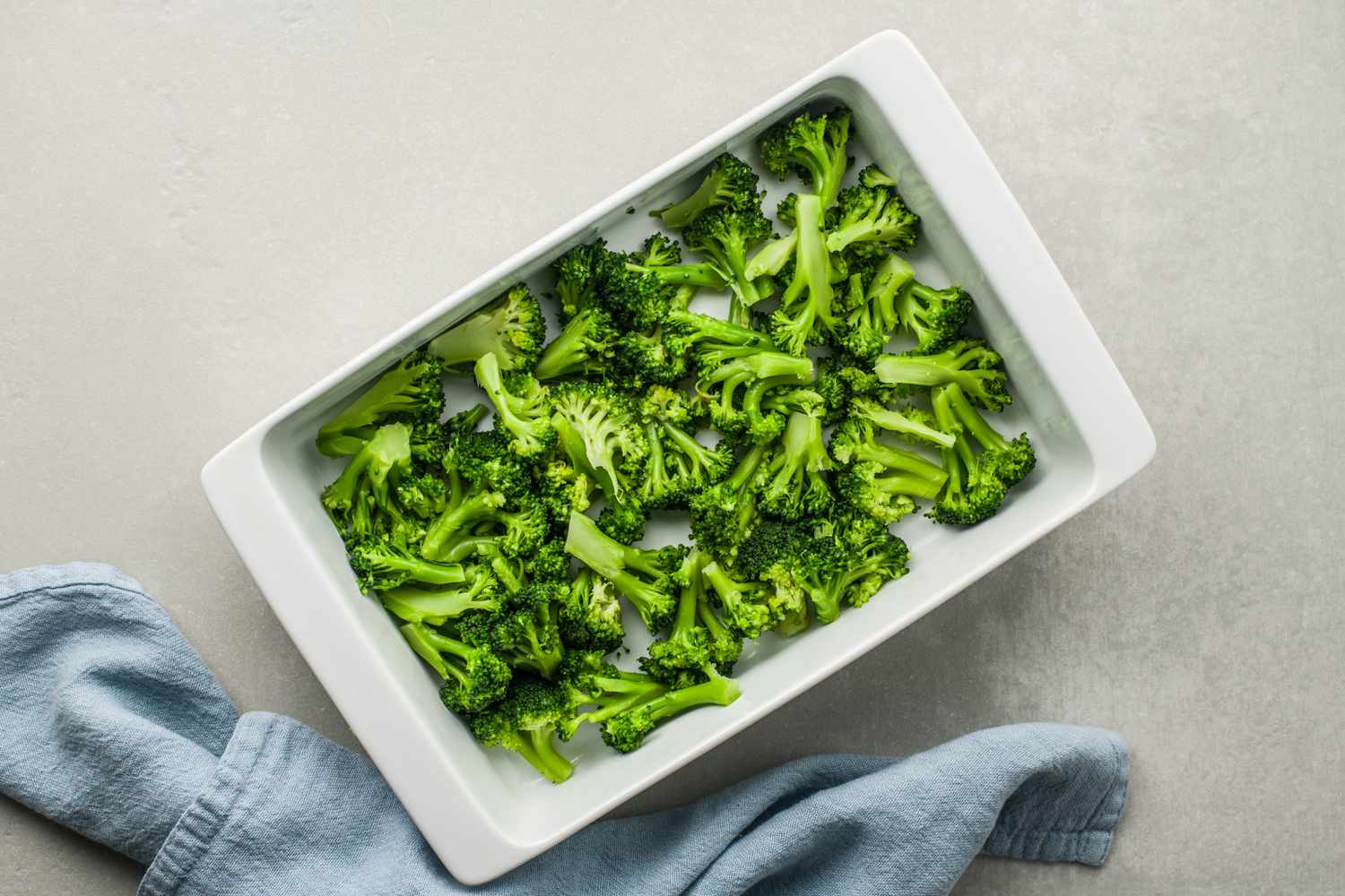 Broccoli in pan