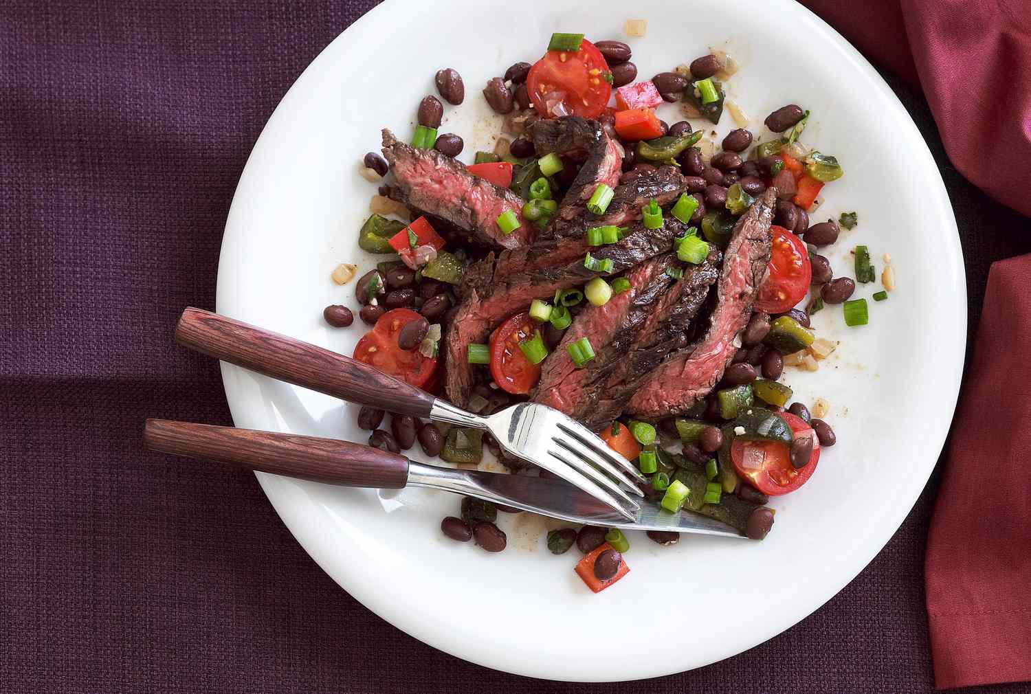 Southwest Steak and Beans